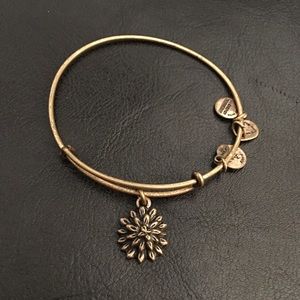 *Retired* Alex and Ani Water Lily Bracelet